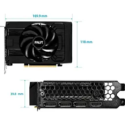 Відеокарта Palit GeForce RTX 5050 StormX 8GB [NE65050019P1-GB2070F] UA [149033] - мініатюра 10