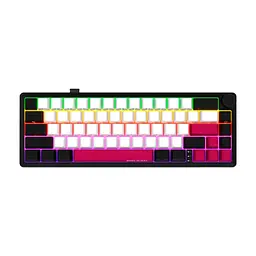 Клавіатура Lorgar KBP70MW Pro RGB Wireless/Bluetooth/USB UA Black/Red (LRG-KBP70MW-BK-US)