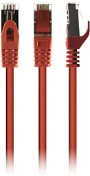 Патч-корд 5м S/FTP Cat 6A CU LSZH red Cablexpert (PP6A-LSZHCU-R-5M)