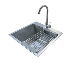 Комплект мийка та змішувач Romzha Arta U-450 A RO47790, Нержавіюча сталь