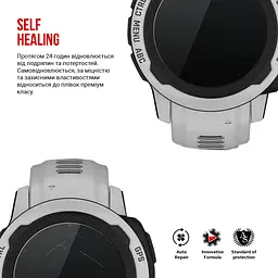 Гідрогелева плівка на годинники Garmin Instinct 2S ArmorStandart захисна плівка для смарт годинників прозора (ARM67098) - мініатюра 3