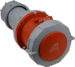 Розетка переносна P4 125А IP67 3P+PE UCombi АСКО-УКРЕМ (A0080010128) - мініатюра 3