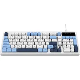 Клавіатура Ajazz AF98 USB UA White/Blue (AF98-GB) - мініатюра 4