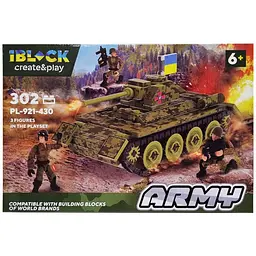 Дитячий конструктор Армія iBlock PL-921-430 3 фігурки Вид 3