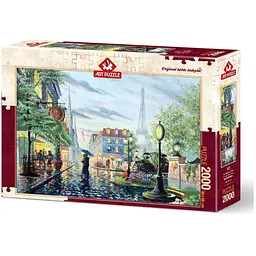 Пазл Art Puzzle Літній дощ Париж 2000 ел. (4574)