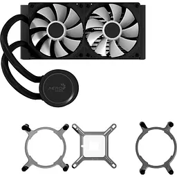 Система водяного охолодження AeroCool Abyss L240R Black (ACLA-AB24117.11) - мініатюра 4