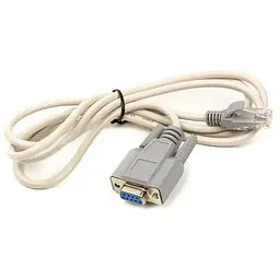 Кабель для передачі даних RJ45 to RS-232 (F) 1.5m PowerPlant (CA913251)