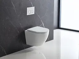 Унітаз підвісний Mixxus Premium Ellipse-0301-R 495x365x365 мм, система змиву Rimless MP6460, Білий - мініатюра 7