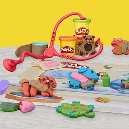 Набір для творчості Hasbro Play-Doh Create and Care Vet з масою для ліплення (G0345_G0346) - мініатюра 6