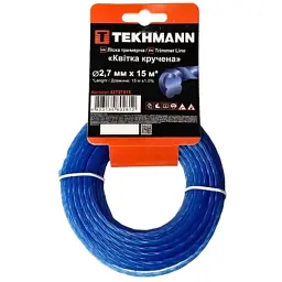 Жилка косильна Tekhmann "Квітка кручена" 2,7 мм × 15 м (42727015)