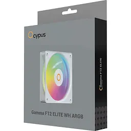 Корпусний вентилятор Ocypus Gamma F12 Elite ARGB Reverse Blade White (Gamma-F12-WH1AM01E-GL) [165789] - мініатюра 10