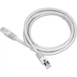 Патч-корд UTP Cablexpert cat.5Е, литий, 50u штекер із засувкою, 20м, сірий (PP12-20M)