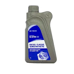 Автомобільна моторна олія LOTOS DIESEL CLASSIC SEMISYNTETIC 10W/40 CE/SF 1л