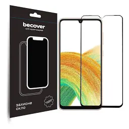 Скло захисне BeCover Samsung Galaxy A34 5G SM-A346 Black (708840) - мініатюра 3