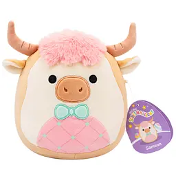 М'яка іграшка Squishmallows Корівка Самсон 19 см (SQER01229) - мініатюра 7