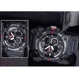 Годинник наручний Smael 8027 Red (15183) - мініатюра 2