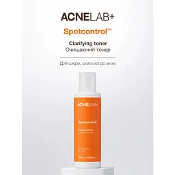 Oчищаючий тонер Spotcontrol Clarifying toner ACNELAB+ 100 мл - мініатюра 2