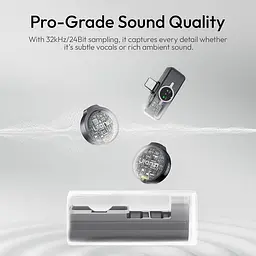 Бездротова мікрофонна система Ulanzi A21 Wireless Microphone(Black-Type C) (A053) - мініатюра 6