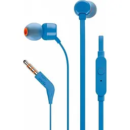 Навушники дротові JBL T110 сині (JBLT110BLUE)
