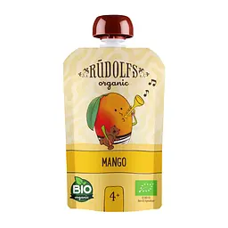 Пюре Rudolfs Манго органічне 90 г 4+