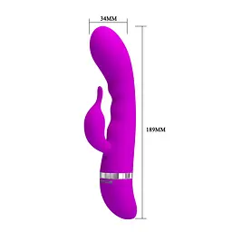 Вібратор Pretty Love Hilda Vibrator Purple - мініатюра 5