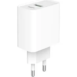 Зарядний пристрій Gembird USB-A + Type-C (PD20W + QC3.0 18W) white (TA-UC-PDQC20-01-W) - мініатюра 4