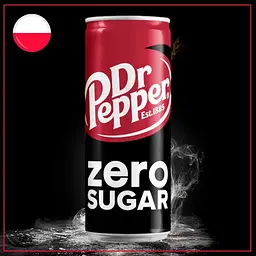 Газований напій Dr Pepper Zero Sugar 330 мл - мініатюра 2