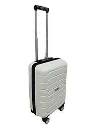 Валіза маленька S поліпропілен Madisson Snowball 01103 58×37×22см 35л Білий - мініатюра 2