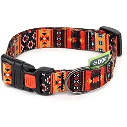Нашийник Hidog Boha orange, розмір XL (ширина 25мм (43-66см)) (2100102229014A)(SN)