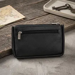Ключниця Tony Perotti з натуральної шкіри Cortina 5060 nero (90146) Чорна - мініатюра 7