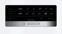 Холодильник із нижньою морозильною камерою Bosch KGN49XW306 білий (KGN49XW306) - мініатюра 6