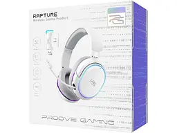 Навушники з мікрофоном Proove Gaming Rapture White (GHRP00010002) - мініатюра 5