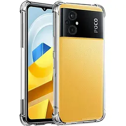 Панель BeCover Anti-Shock для Poco M5 4G Clear (708630) - мініатюра 2