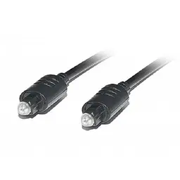 Кабель REAL-EL Toslink - Toslink (M/M), 1 м, Чорний (EL123500036)