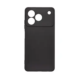 Чехол-накладка для смартфона ZTE Blade A76 4G, противоударный, силиконовый, термополиуретановый (ТПУ), с защитой камеры и корпуса, черный, защита всего корпуса, ArmorStandart (ARM87536)