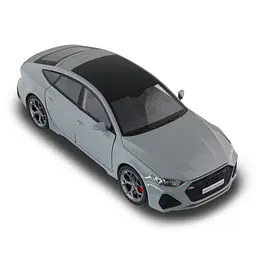 Автомодель TechnoDrive Audi RS7 Sportback 1:24 сіра (KM07222) - мініатюра 2