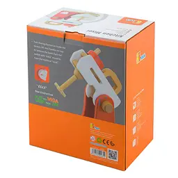 Ігровий набір Viga Toys міксер з дерева (50235FSC) - мініатюра 4