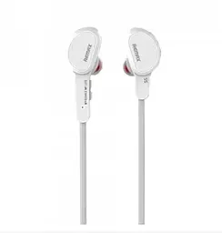 Вакуумні Bluetooth навушники гарнітура Remax RB-S5 Sport White - мініатюра 4