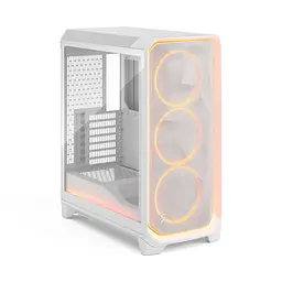 Корпус Fractal Design Meshify 3 Ambience Pro RGB Tempered Glass без БЖ White (FD-C-MES3A-05) - мініатюра 5