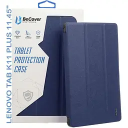 Чохол-книжка BeCover Smart Case для Lenovo Tab K11 Plus TB-352F 11.45" Deep Blue (711849) - мініатюра 5