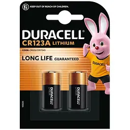 Батарейка Duracell CR 123 / DL 123 * 2 (5002979)