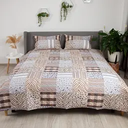 Покривало ТЕП Provence з наволочкою 50x70 см Сафарі 150x210 см бежеве - мініатюра 4