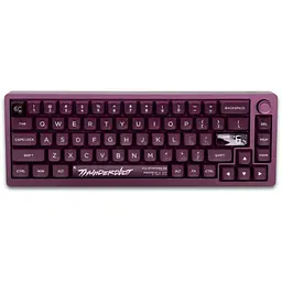 Клавіатура Thunderobot VIC68 Gateron Magnetic Jade Switch Purple USB UA (6932066317201) - мініатюра 3
