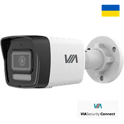 Відеокамера VIA Security 4 Мп IP Fusion Illumination зі звуком та SD карткою VIA-IPC-4BE-LIM (2.8мм)