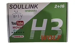 Приставки для цифрового телебачення Soullink Н3 Smart TV 2/16Гб TV-box ОС Android 10 - мініатюра 4