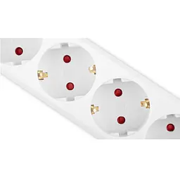 Мережевий фільтр Real-EL RS-Protect M 5м White (EL122300029) - мініатюра 4