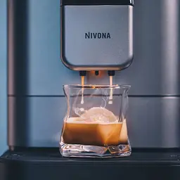 Nivona Кавомашина Nivona CafeRomatica, 1.8л, зерно+мелена, автомат.капуч, дисплей, авторецептів -9, пригот, холодної кави, перлинно-блакитний - мініатюра 3