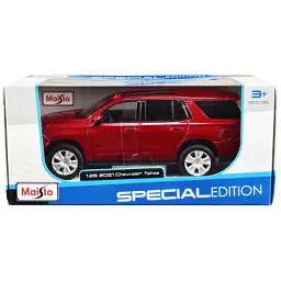 Машина Maisto 2021 Chevy Tahoe червоний 1:24 (31533 red) - мініатюра 3