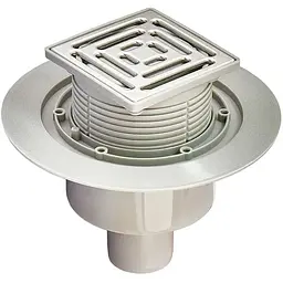 Душовий трап Koer FD14-100x100-180 нержавіюча сталь AC0662