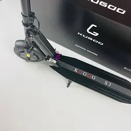 Електросамокат KUGOO S3 Jilong 8.8Ah 450W чорний + сумка-чохол - мініатюра 2